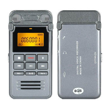 eSYNiC Professional 8GB Digital Voice Recorder With LCD Display  (Amazon Container Product as it is, No Warranty, No Guarantee, No Return, No Exchange) - Imported from UK